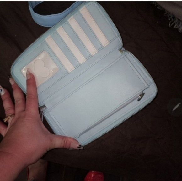 Loungefly Care Bears Vintage Rainbow Mini Backpack & wallet set - Picture 6 of 10